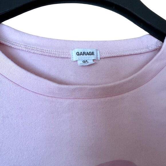 GARAGE Pink Bow Baby Tee - Picture 2 of 2